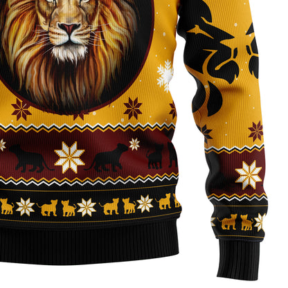 Lion Xmas TY110 Ugly Christmas Sweater