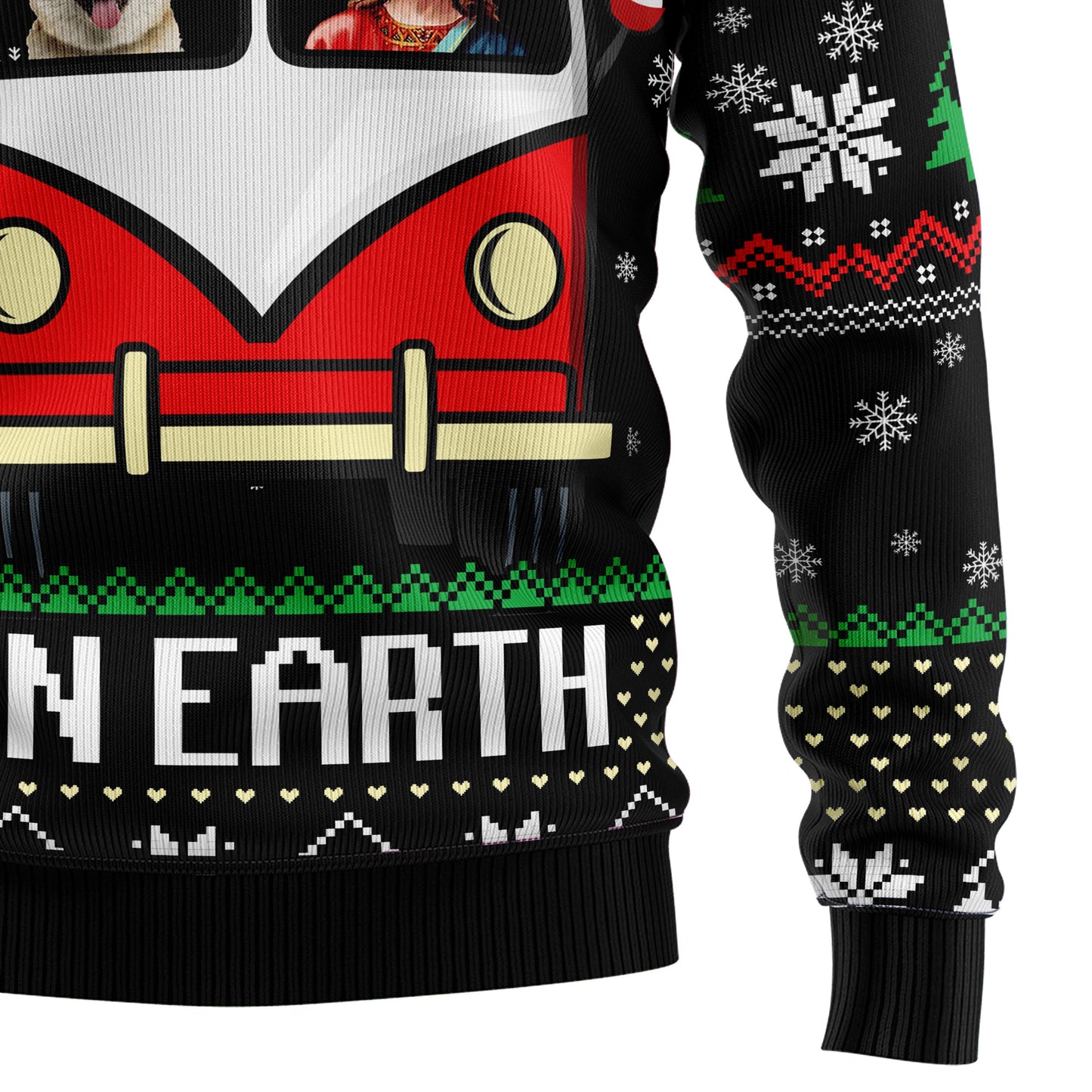 Shiba Inu Peace D0110 Ugly Christmas Sweater