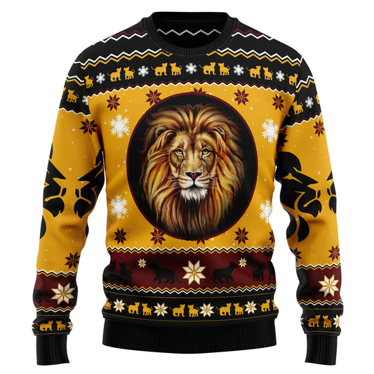 Lion Xmas TY110 Ugly Christmas Sweater