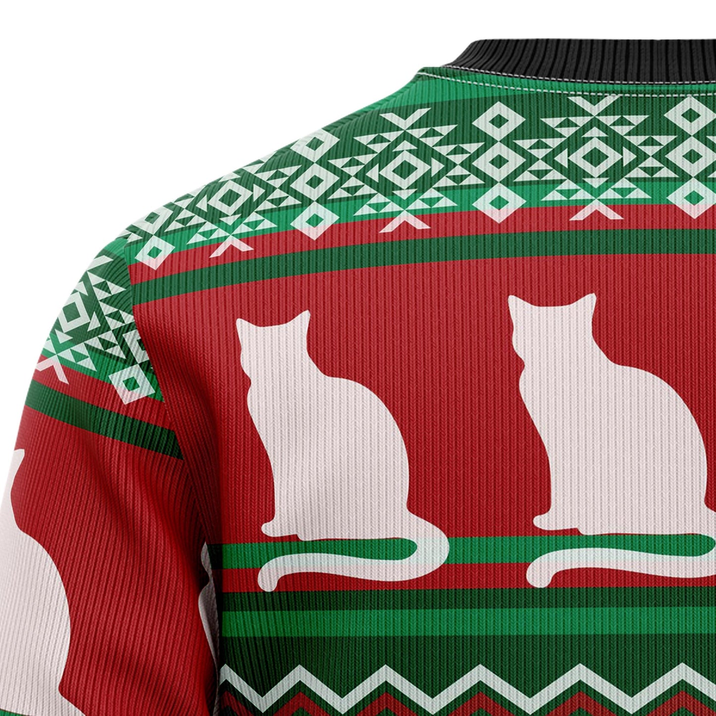 Cat Meowy Christmas T259 Ugly Christmas Sweater