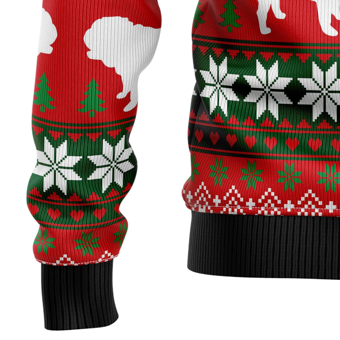Bulldog Snacks G51026 Ugly Christmas Sweater