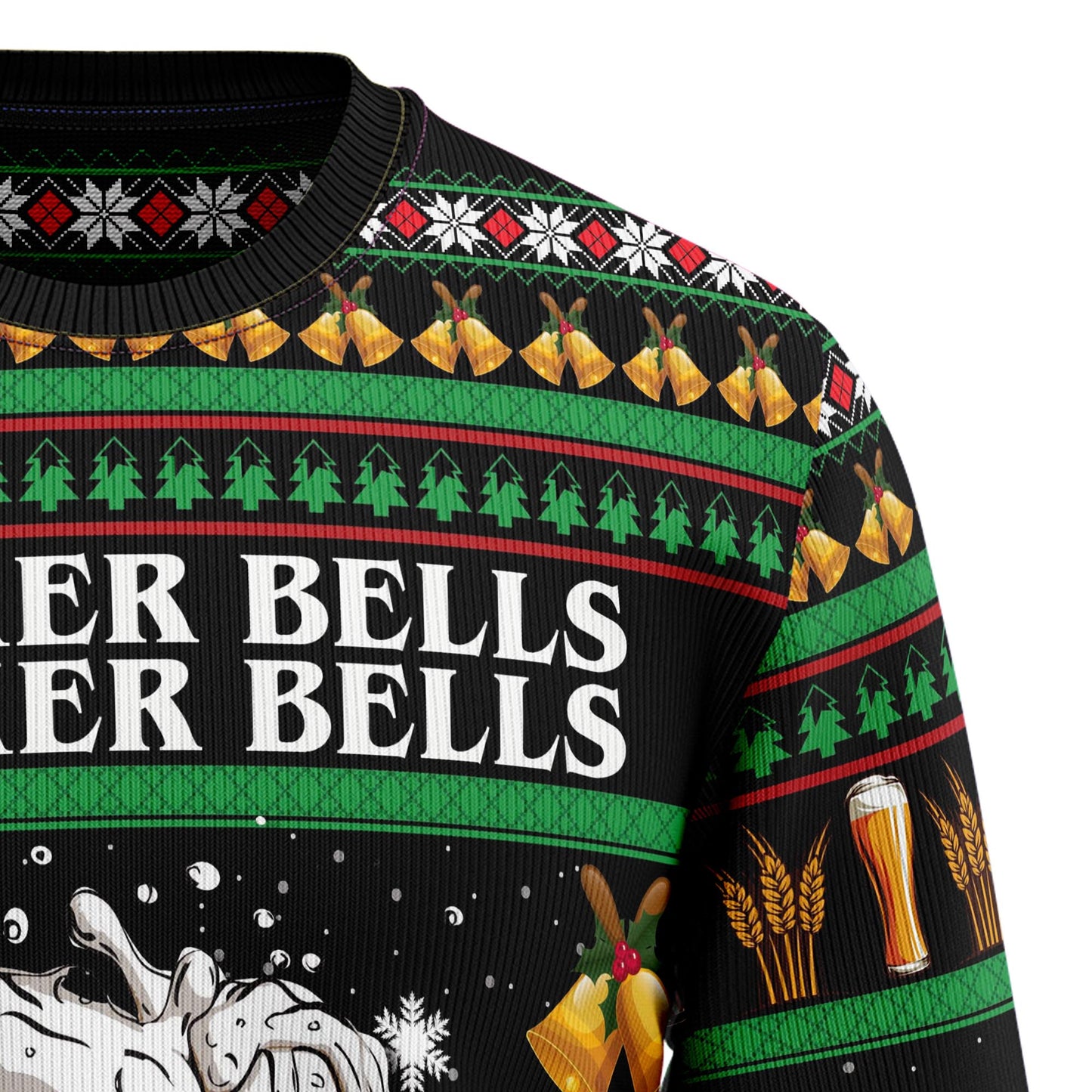 Drinker Bell TG5128 Ugly Christmas Sweater