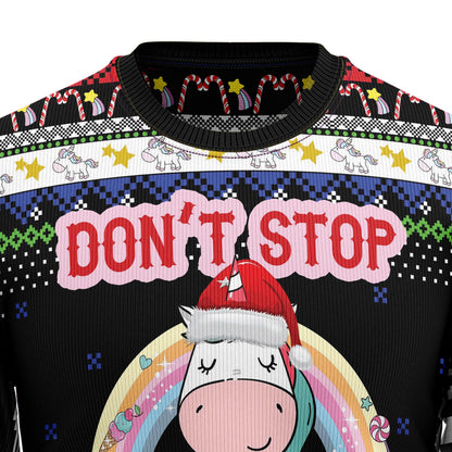 Unicorn Believing Christmas T239 Ugly Christmas Sweater