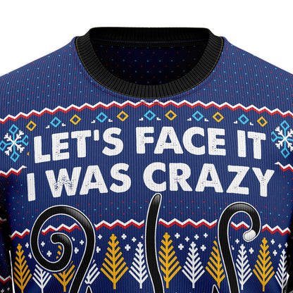 Crazy Cat TG51030 Ugly Christmas Sweater