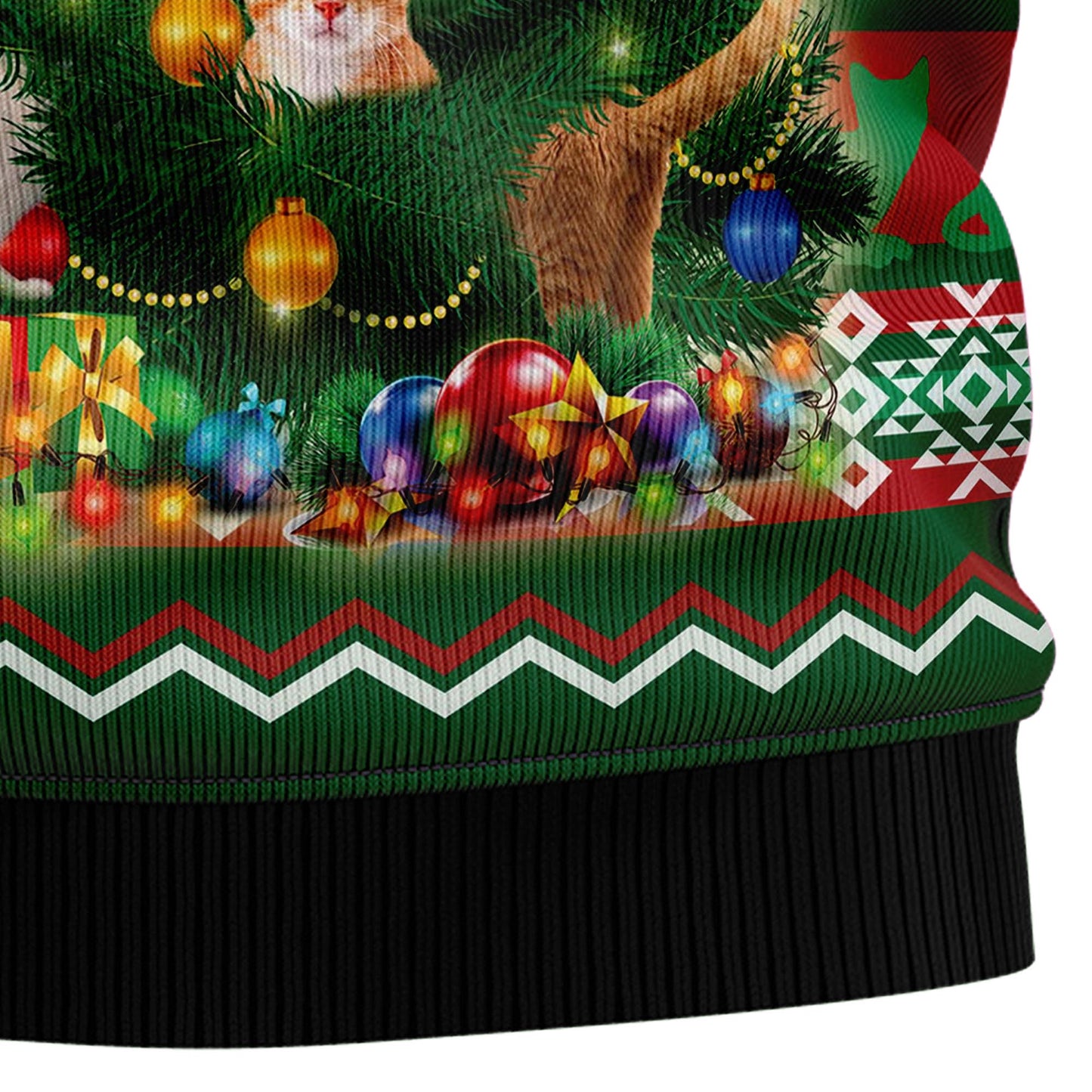 Cat Meowy Christmas T259 Ugly Christmas Sweater