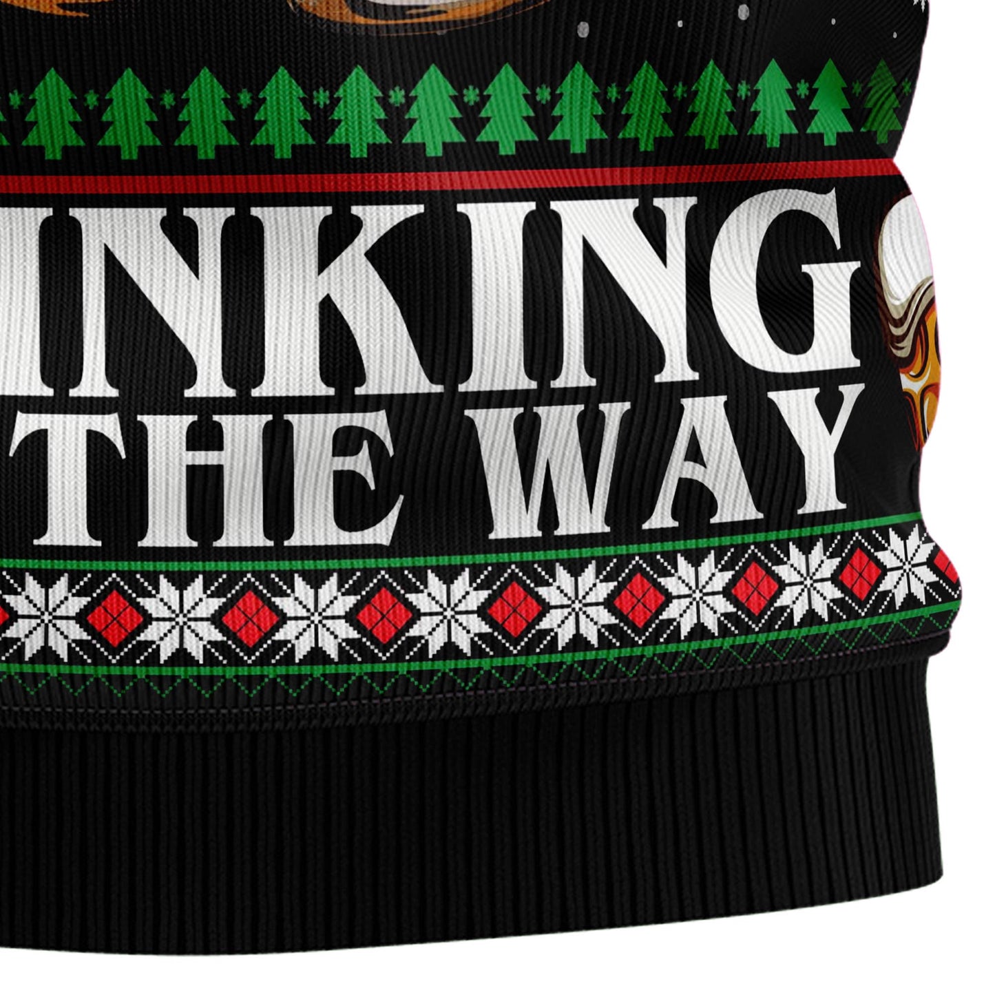 Drinker Bell TG5128 Ugly Christmas Sweater