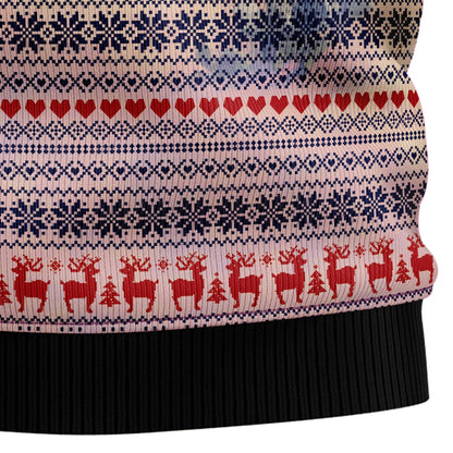 Cowboy Santa Claus G5116 Ugly Christmas Sweater