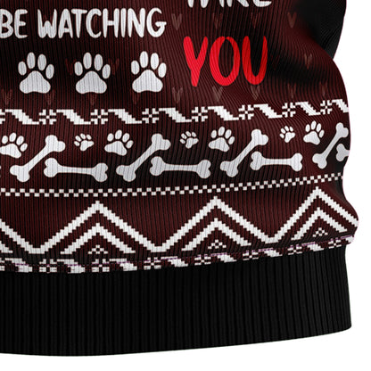 Goldendoodle Will Be Watching You T2910 Ugly Christmas Sweater