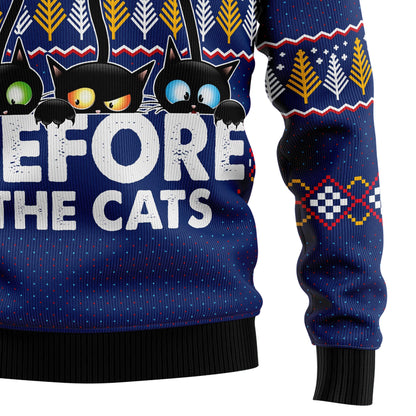 Crazy Cat TG51030 Ugly Christmas Sweater