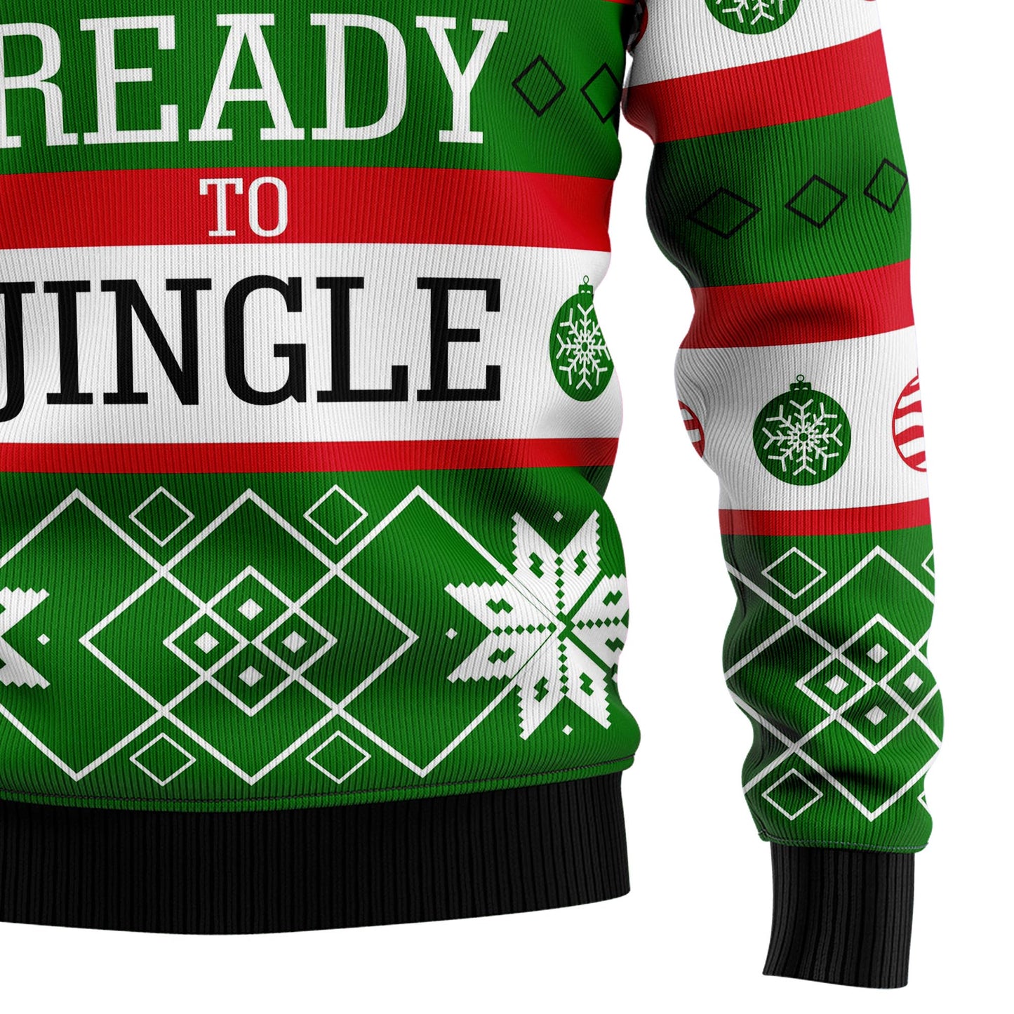 Single Ready To Jingle TY2210 Ugly Christmas Sweater