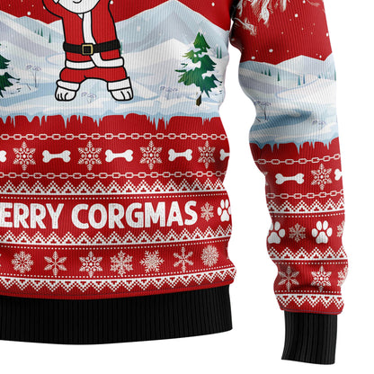 Corgi Merry Xmas G5116 Ugly Christmas Sweater