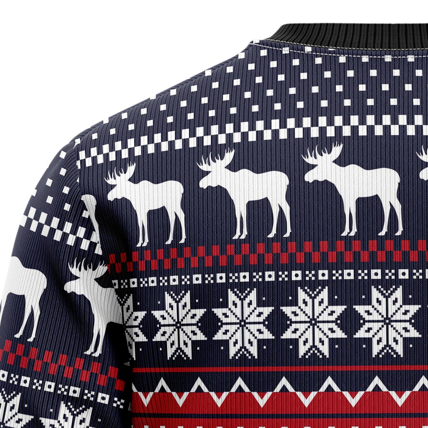 Moose Merry T0311 Ugly Christmas Sweater