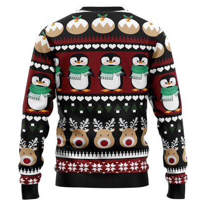 Penguin Group T210 Ugly Christmas Sweater