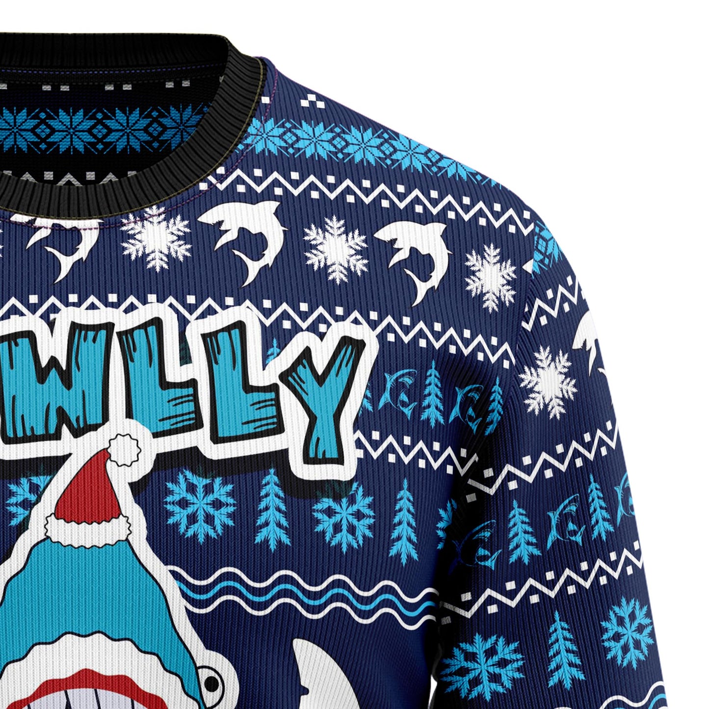 Shark Jawlly Christmas TY210 Ugly Christmas Sweater