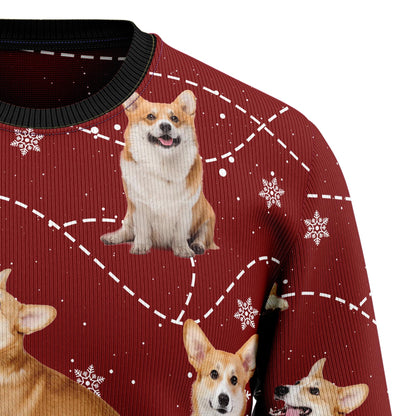 Pembroke Welsh Corgi Xmas HZ92507 Ugly Christmas Sweater