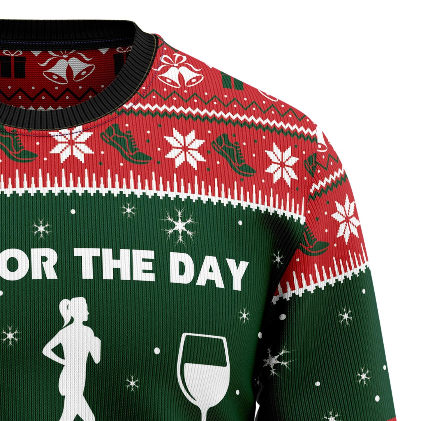 Running Plan For The Day G51021 Ugly Christmas Sweater
