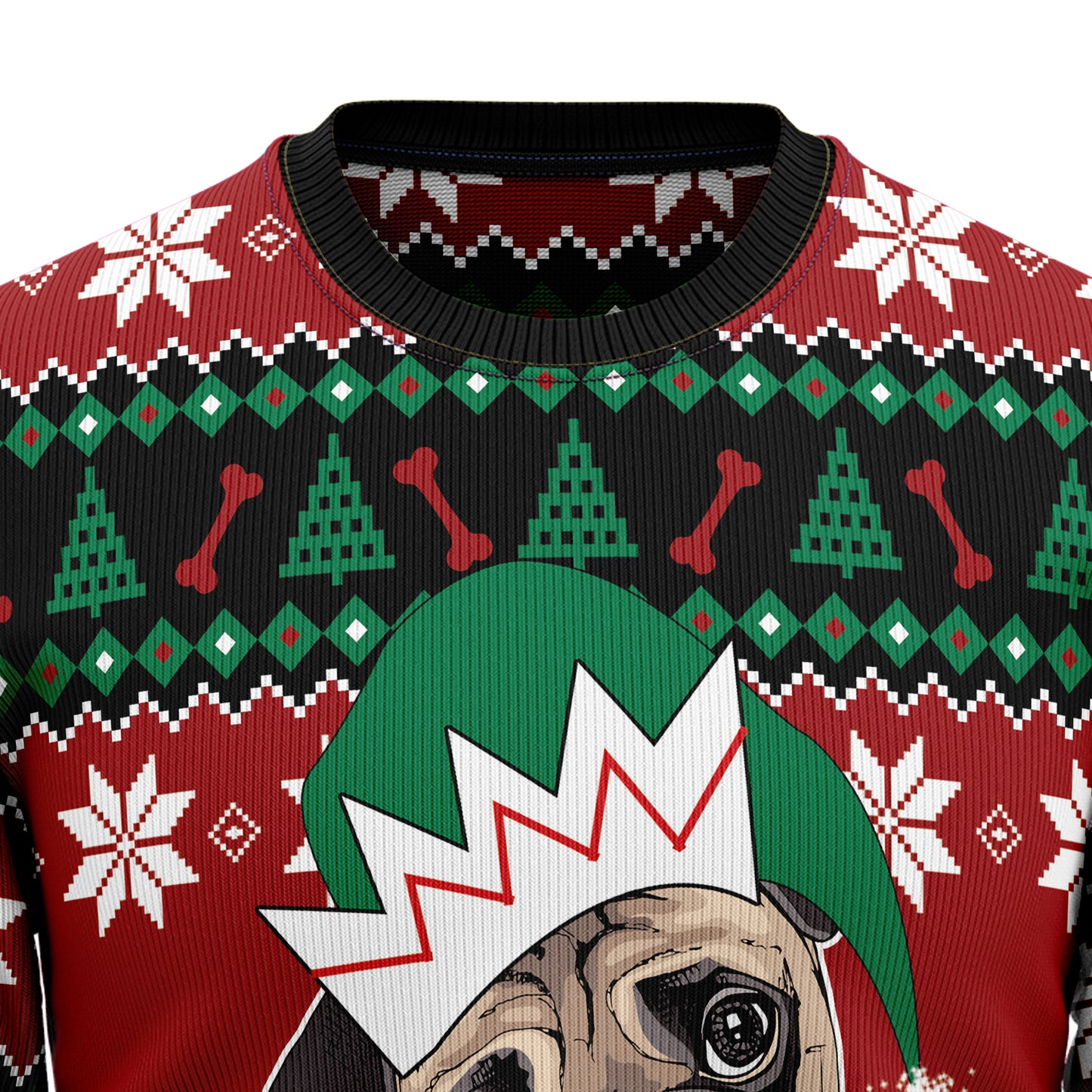 Pug Cute T2210 Ugly Christmas Sweater