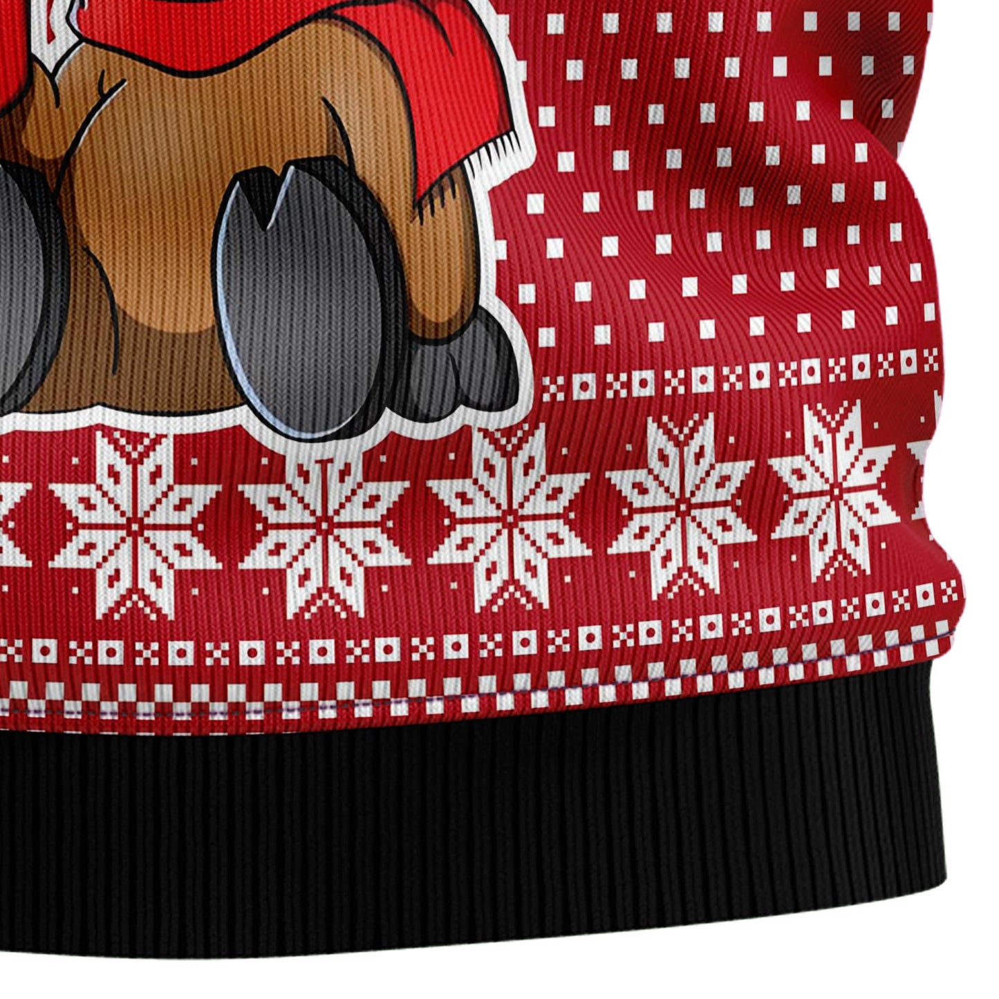 Moose Merry T0311 Ugly Christmas Sweater