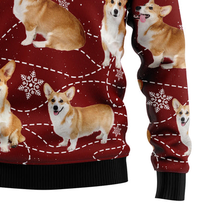 Pembroke Welsh Corgi Xmas HZ92507 Ugly Christmas Sweater