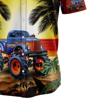 Amazing Legend Monster Truck HT27703 Hawaiian Shirt