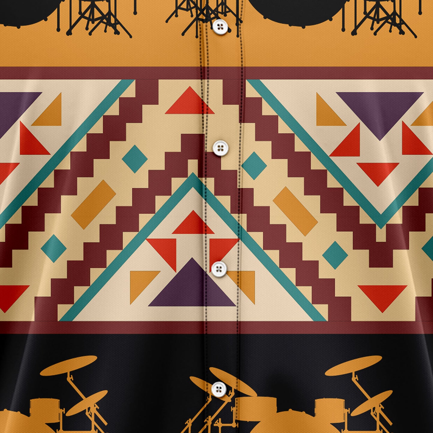 Amazing Drums HT27708 Hawaiian Shirt