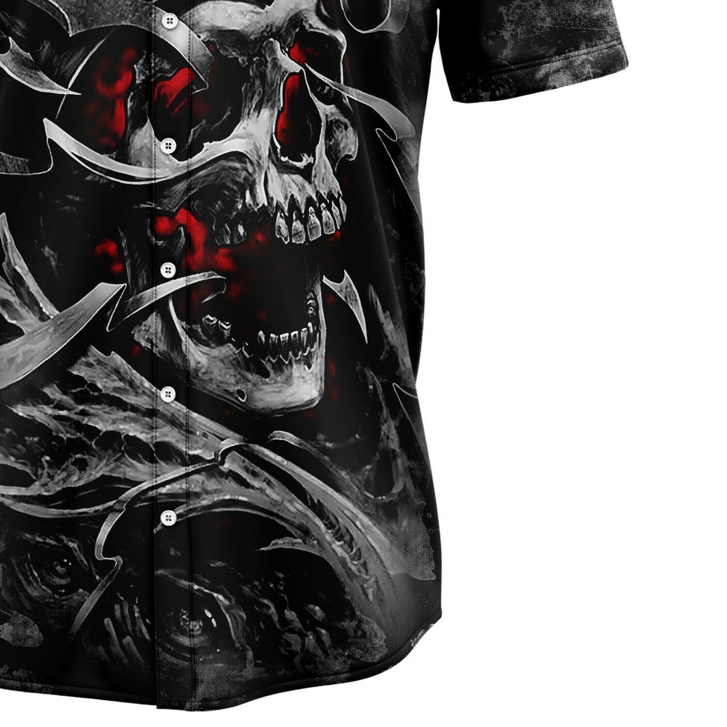 Amazing Skull HT24711 Hawaiian Shirt