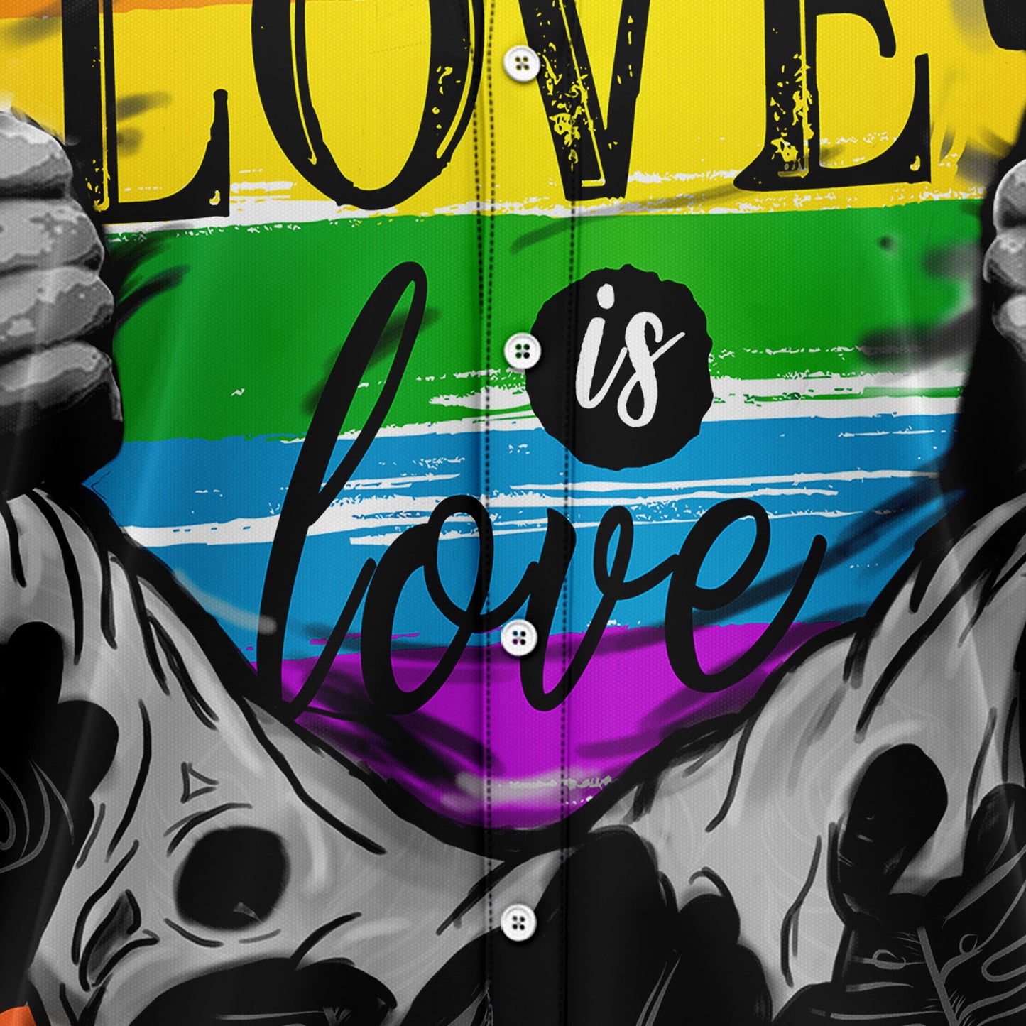 LGBT Love Pride TY2707 Hawaiian Shirt
