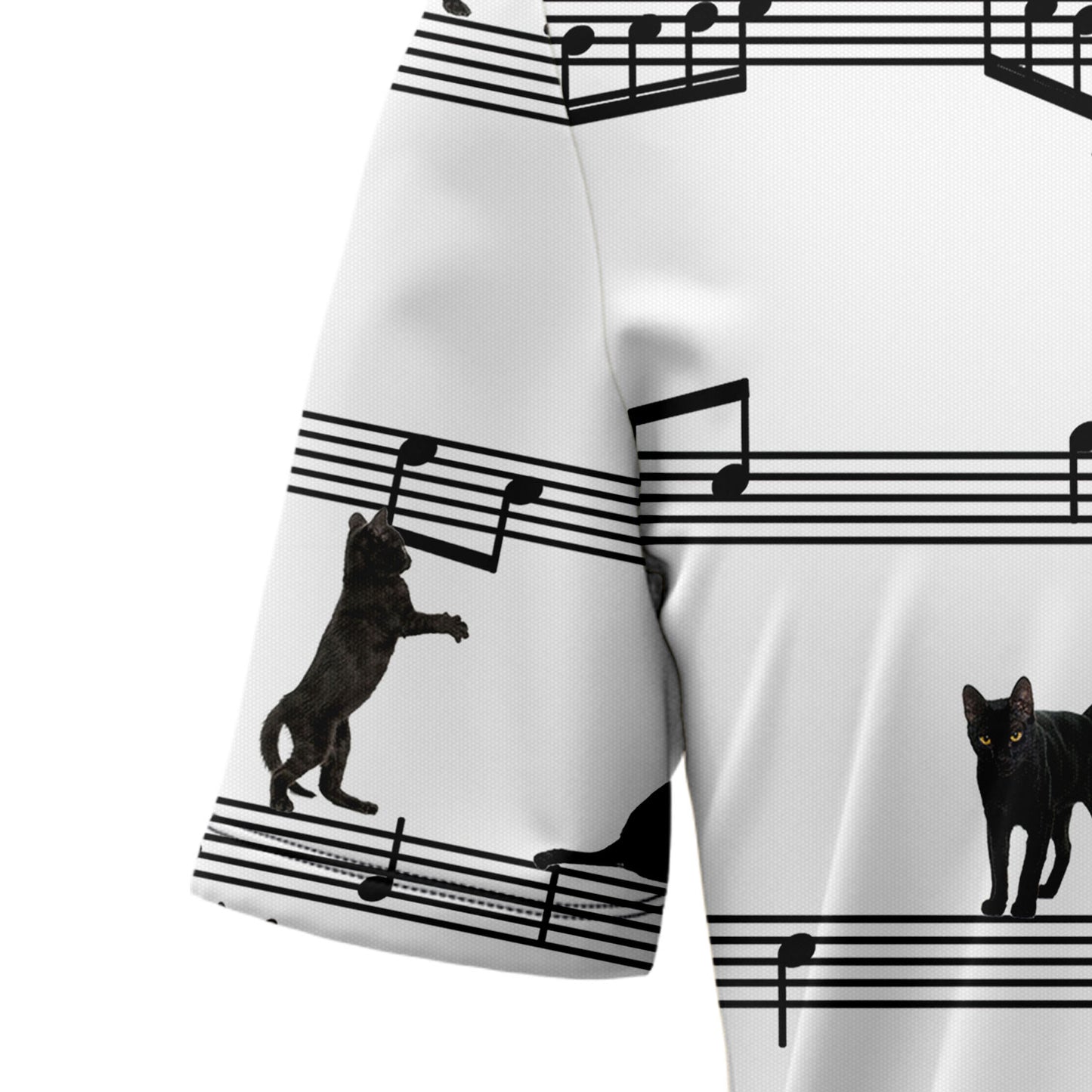 Black Cat Music T2707 Hawaiian Shirt