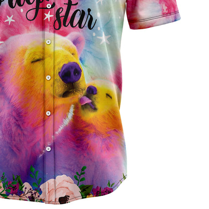 Polar Bear Tiedye TG5727 Hawaiian Shirt