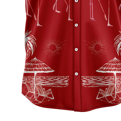 Flamingo Summer G5727 Hawaiian Shirt