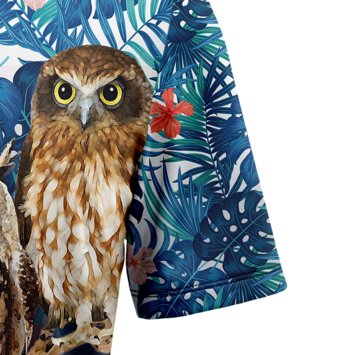 3D Owl G5728 Hawaiian Shirt