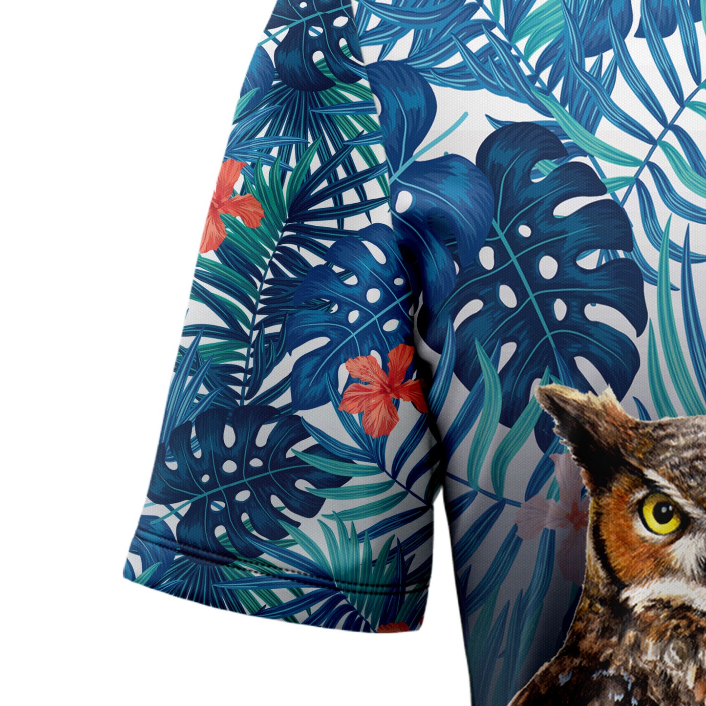 3D Owl G5728 Hawaiian Shirt