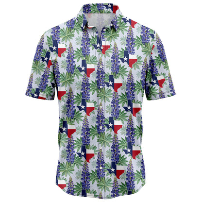 Texas Bluebonnet H1712 Hawaiian Shirt
