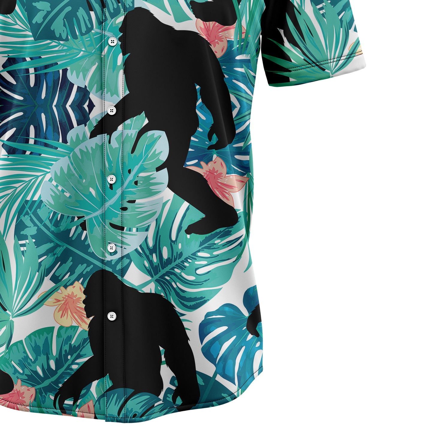 Tropical Bigfoot H1709 Hawaiian Shirt