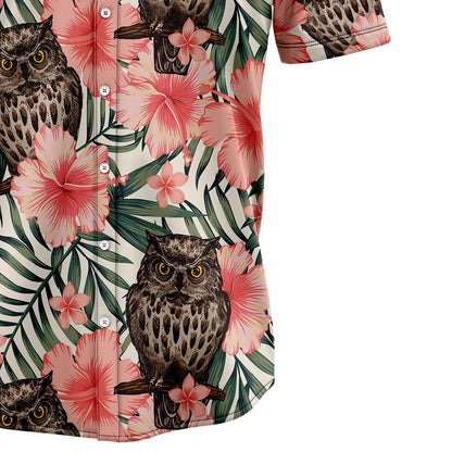 Amazing Owl HT23709 Hawaiian Shirt