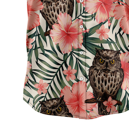 Amazing Owl HT23709 Hawaiian Shirt