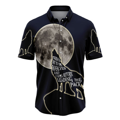 Amazing Wolf HT23707 Hawaiian Shirt