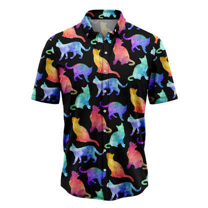 Cat Colorful T2407 Hawaiian Shirt