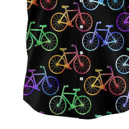 Bicycle Colorful T2407 Hawaiian Shirt