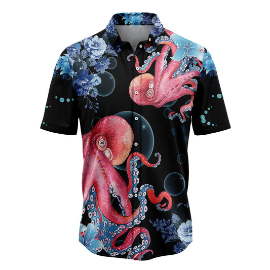 Octopus Into The Ocean T2407 Hawaiian Shirt