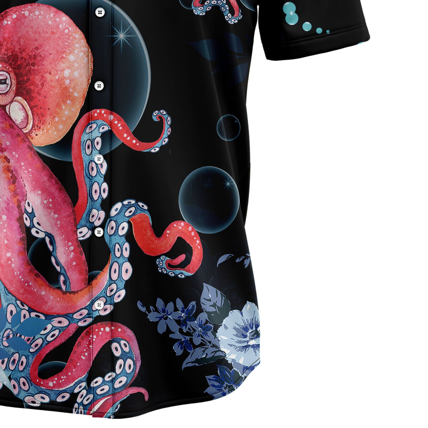 Octopus Into The Ocean T2407 Hawaiian Shirt