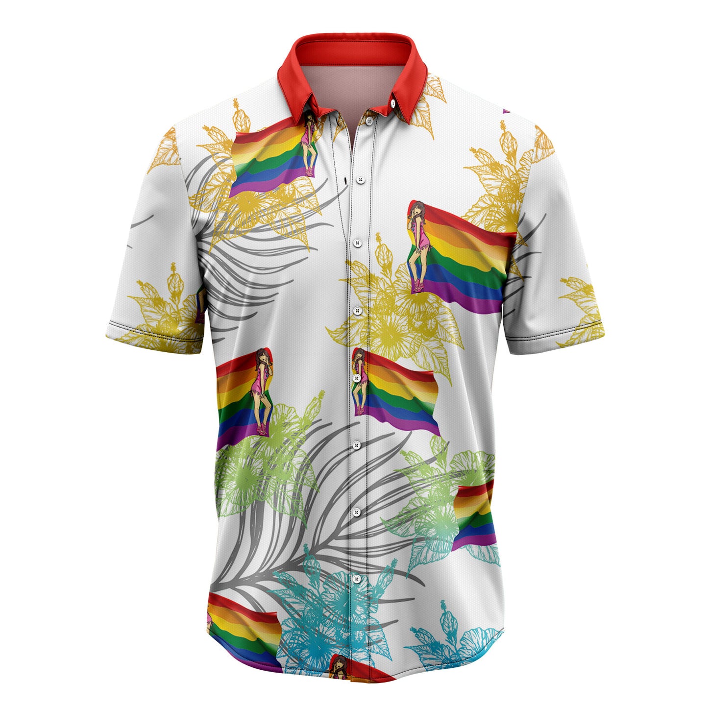 LGBT Love Is Love Summer Vacation G5724 Hawaiian Shirt