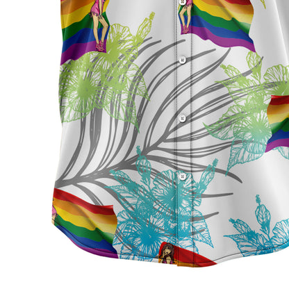 LGBT Love Is Love Summer Vacation G5724 Hawaiian Shirt