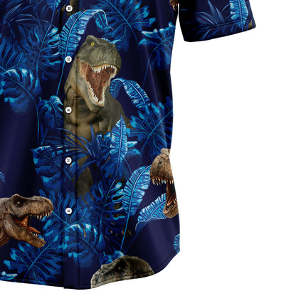 T-rex Tropical G5724 Hawaiian Shirt