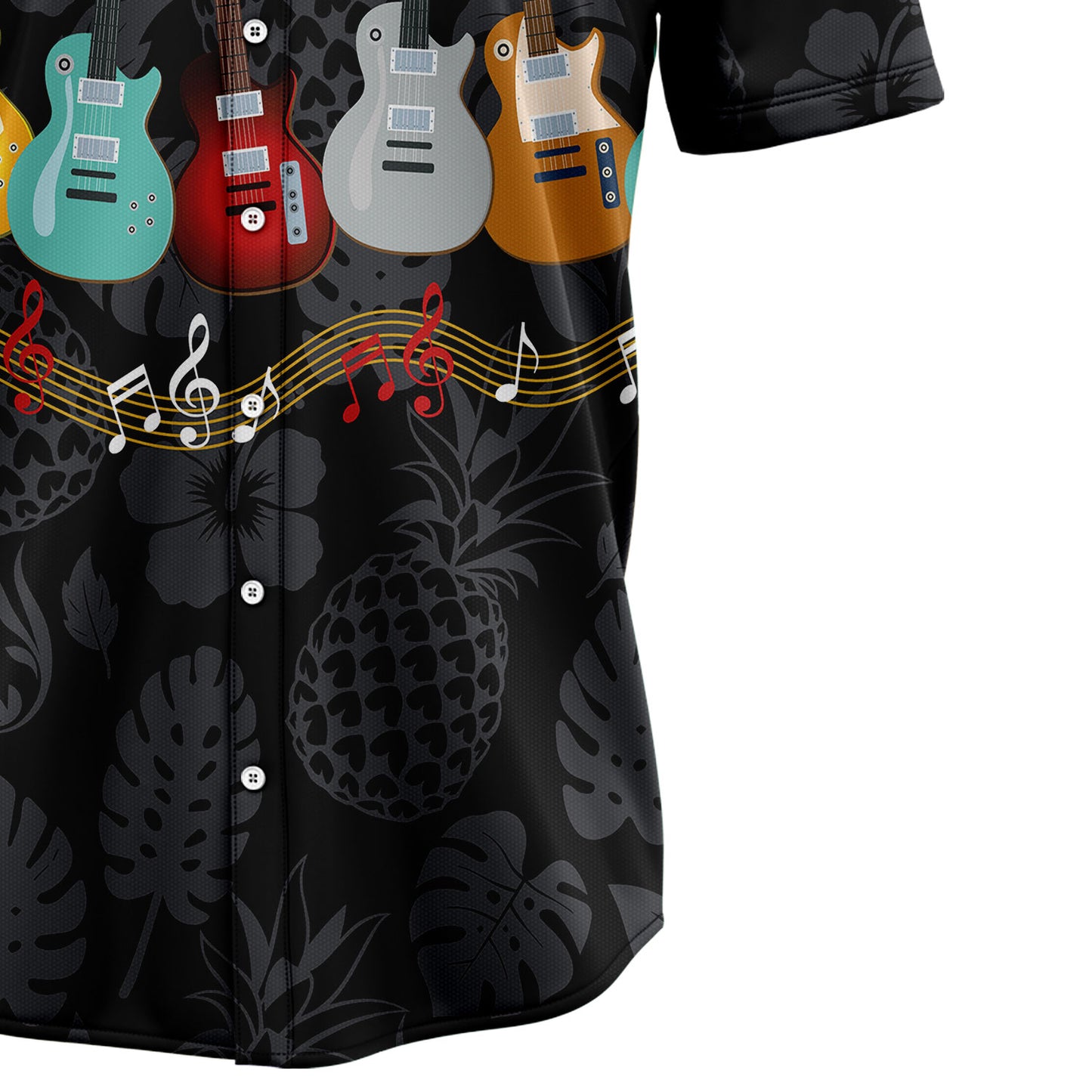 Classic Guitar H227050 Hawaiian Shirt