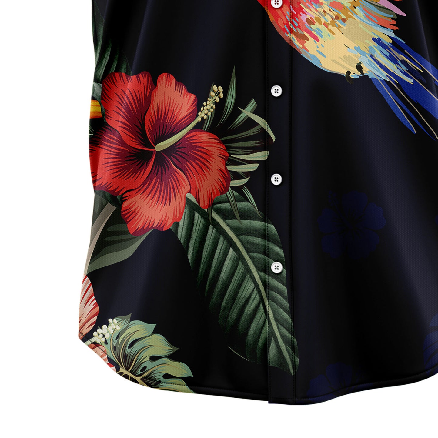 Tropical Flower Hummingbird H227049 Hawaiian Shirt