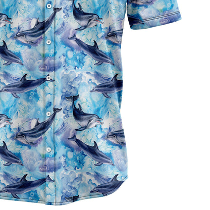 Dolphin Beach G5723 Hawaiian Shirt