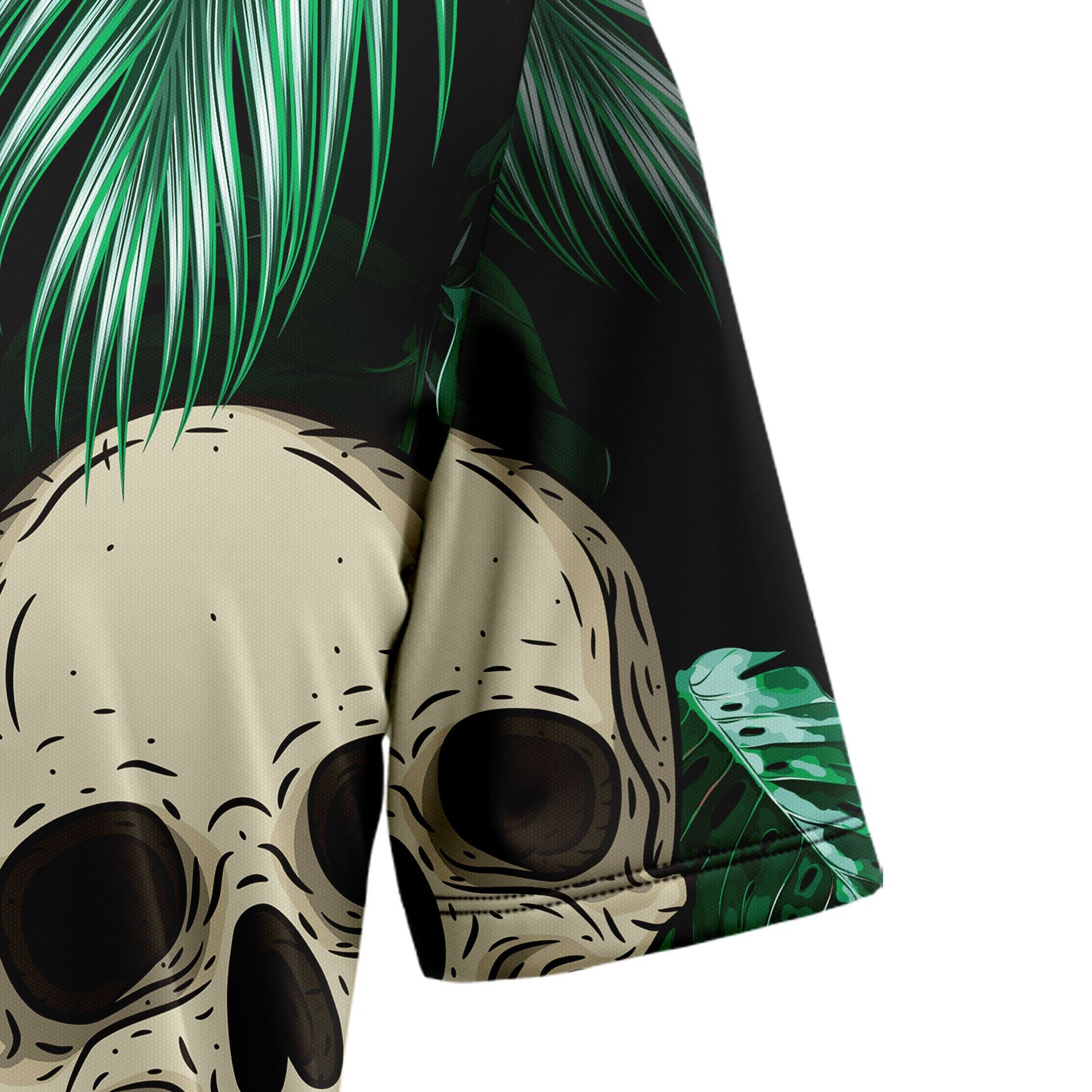 Skull Under The Palm T2307 Hawaiian Shirt