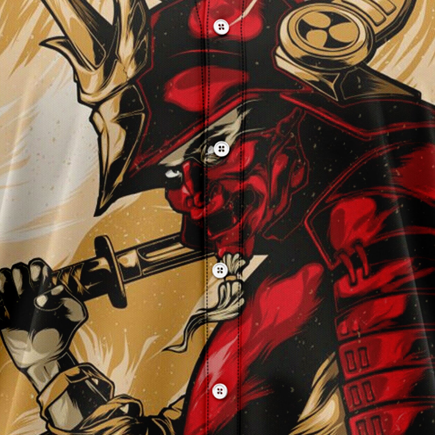 Amazing Samurai HT21711 Hawaiian Shirt