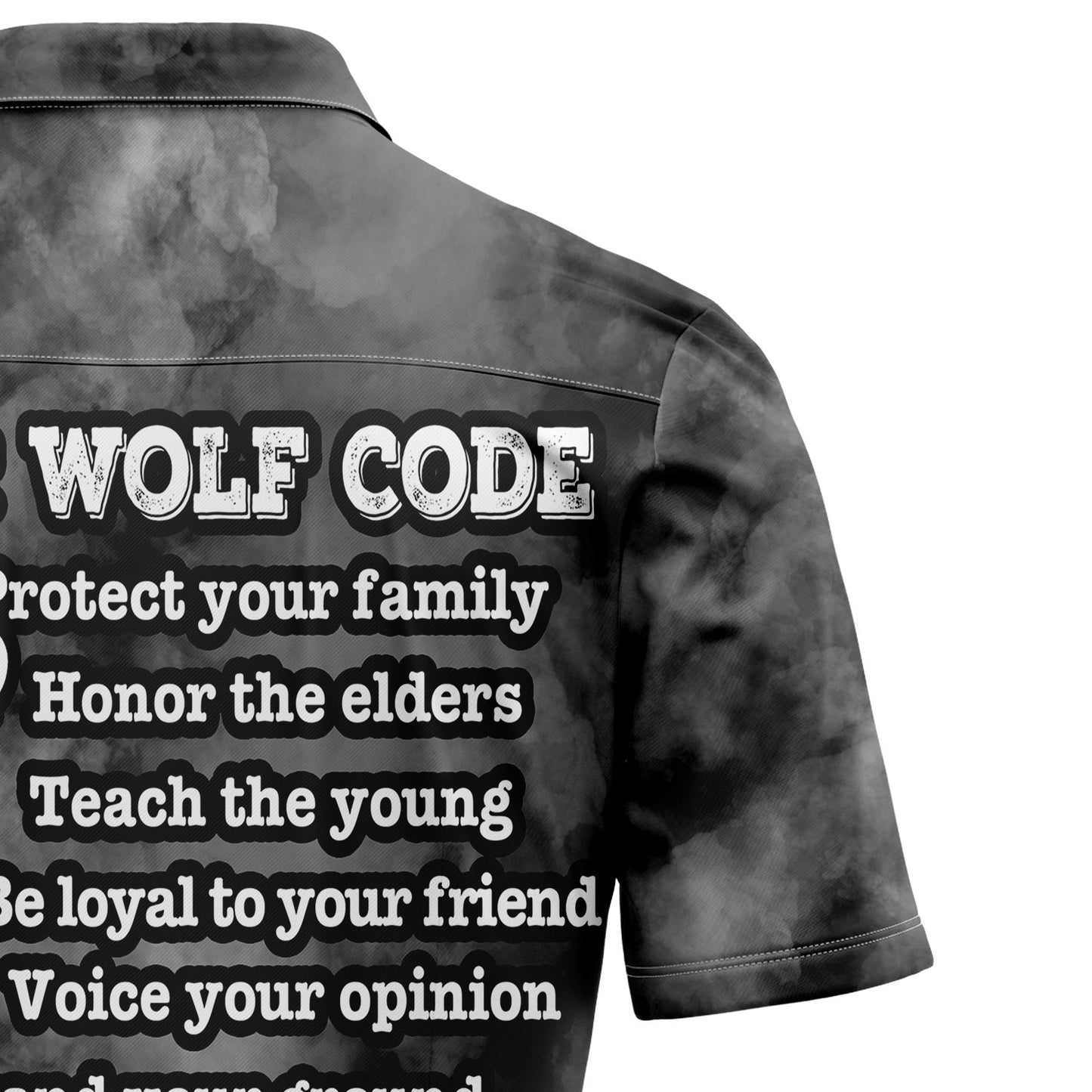Wolf Code and Tropical D2307 Hawaiian Shirt